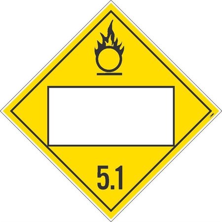 NMC PLACARD, FLAMMABLE 1903 3,  DL178BUV100